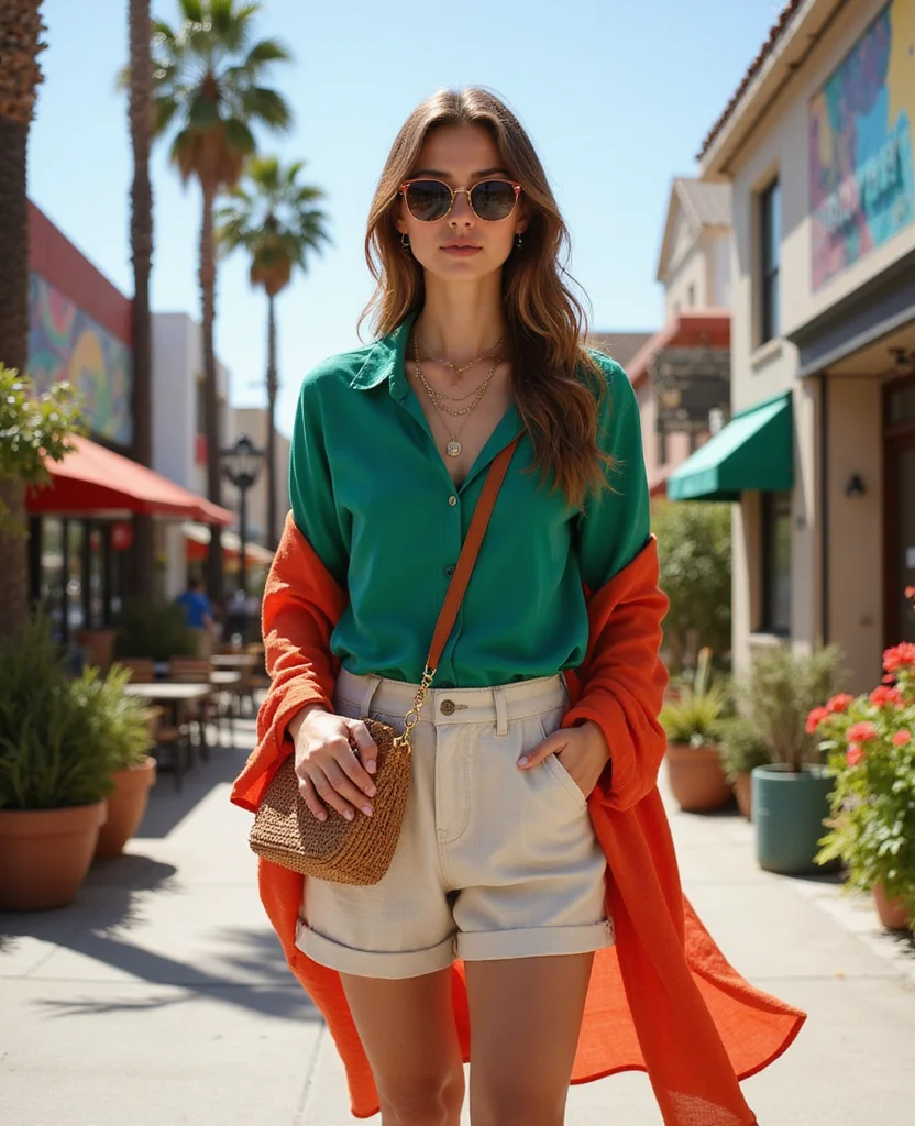 15 Trendy September Fashion Tips for California That Will Turn Heads! 33 What to Wear in California in September 15 Trendy September Fashion Tips for California That Will Turn Heads! - 5. Pops of Color 1