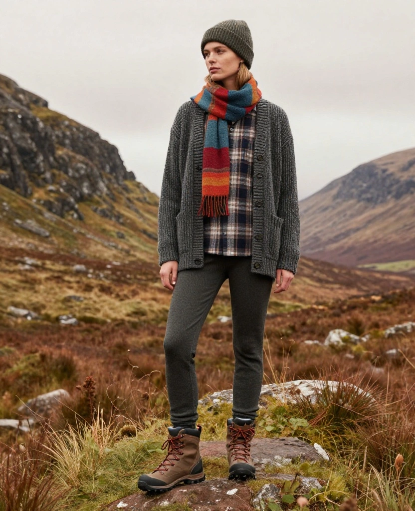 15 Weather-Proof Attire Ideas for Scotland in November (You’ll Love #7!) 8 What to Wear in Scotland in November 15 Weather-Proof Attire Ideas for Scotland in November (You’ll Love #7!) - 2. Cozy Layered Looks 1