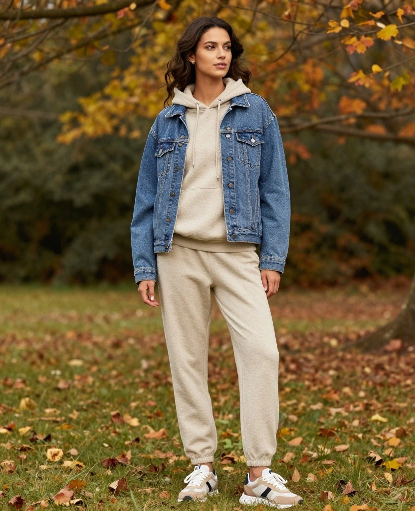 Dress Like a Local: 12 Must-Have Outfits for Dublin in September! 34 What to Wear in Dublin in September Dress Like a Local: 12 Must-Have Outfits for Dublin in September! - 6. Cozy Hoodie and Joggers Combo 1