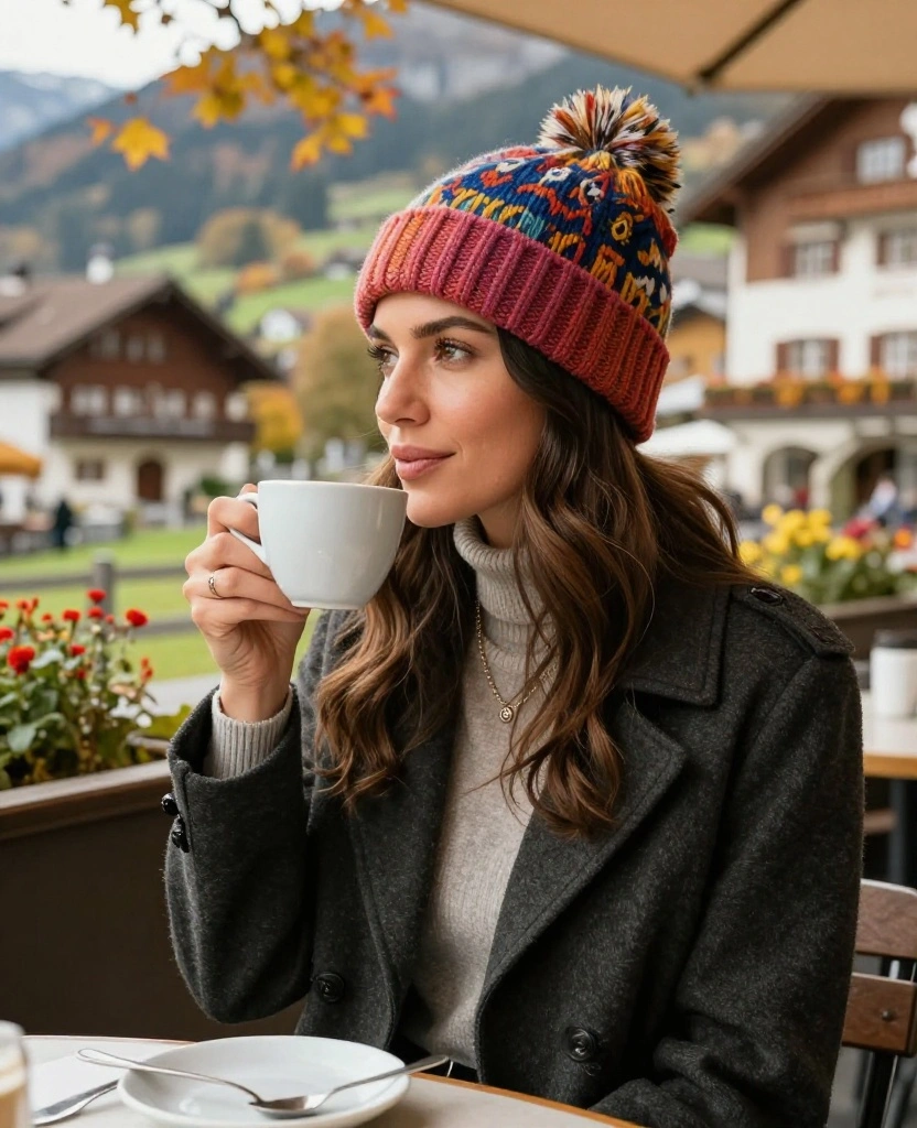 Top 12 Travel Fashion Hacks for a Stylish October in Switzerland (You’ll Love #4!) 55 What to Wear in Switzerland in October Top 12 Travel Fashion Hacks for a Stylish October in Switzerland (You’ll Love #4!) - 9. Keep Warm with Stylish Beanies 1