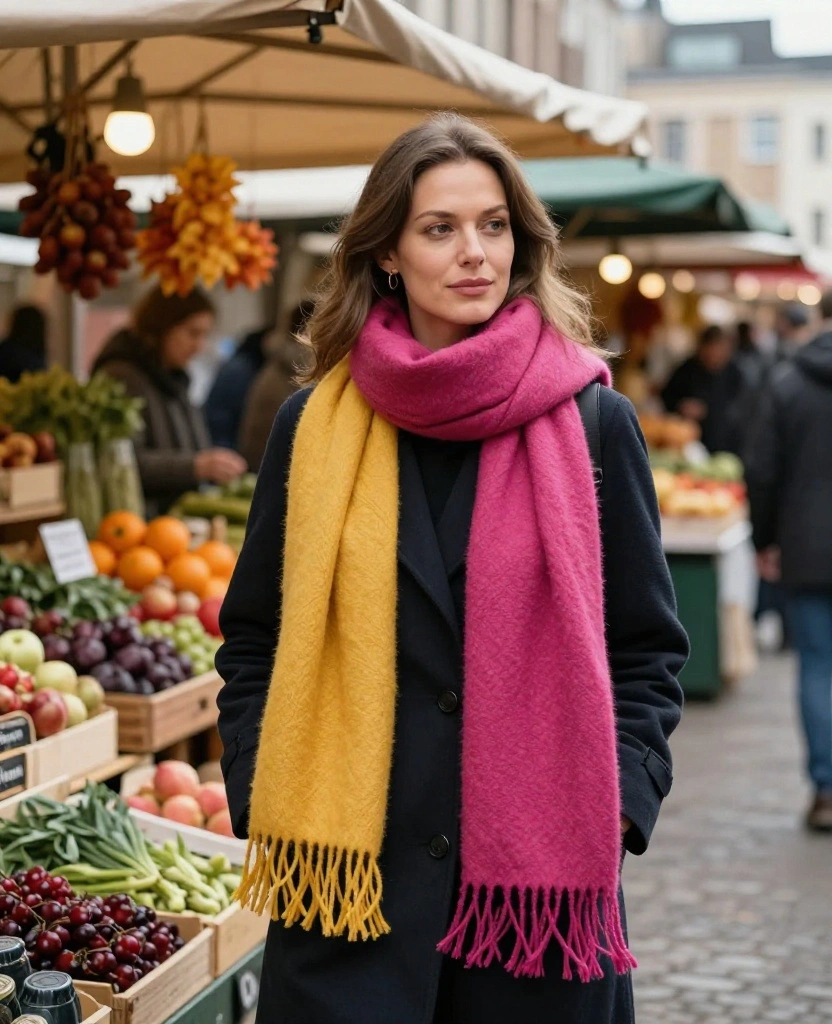 What to Wear in Berlin This October: 12 Essential Outfits for Every Explorer! 22 What to Wear in Berlin in October What to Wear in Berlin This October: 12 Essential Outfits for Every Explorer! - 4. Chic Scarves: Accessory Must-Haves 1