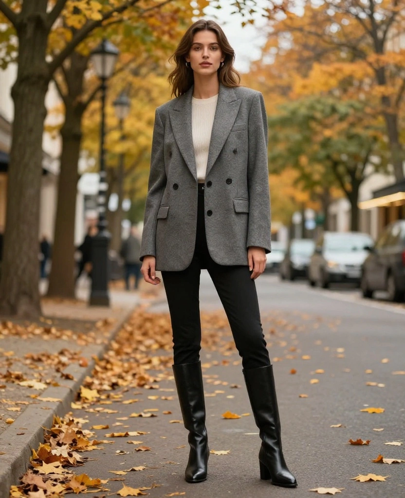 What to Wear in Berlin This October: 12 Essential Outfits for Every Explorer! 29 What to Wear in Berlin in October What to Wear in Berlin This October: 12 Essential Outfits for Every Explorer! - 5. Tailored Outerwear for a Polished Look 1