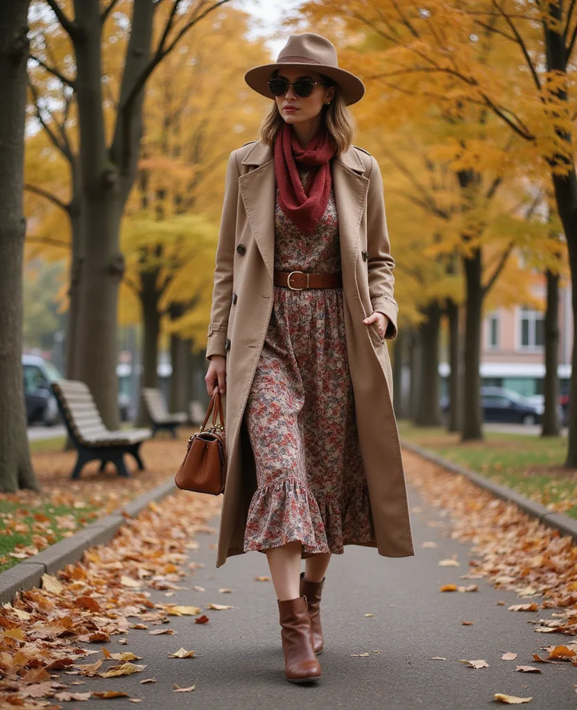 What to Wear in Berlin This October: 12 Essential Outfits for Every Explorer! 52 What to Wear in Berlin in October What to Wear in Berlin This October: 12 Essential Outfits for Every Explorer! - 8. Layered Dresses for Effortless Style 1