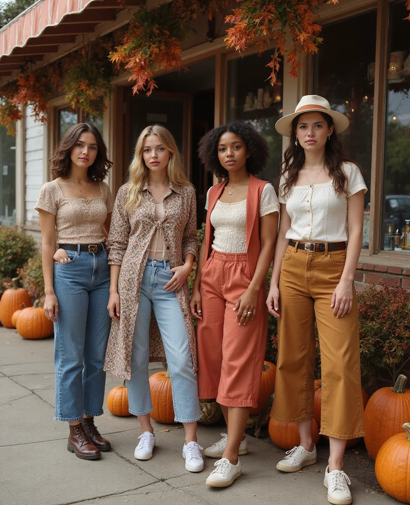11 Essential Outfits for San Antonio in November (Stay Chic & Cozy!) 73 what to wear in San Antonio in November 11 Essential Outfits for San Antonio in November (Stay Chic & Cozy!) - 11. Vintage Vibes with a Modern Twist 1