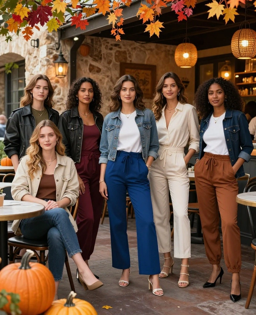 11 Essential Outfits for San Antonio in November (Stay Chic & Cozy!) 13 what to wear in San Antonio in November 11 Essential Outfits for San Antonio in November (Stay Chic & Cozy!) - 3. Stylish Jumpsuits with Layers 1