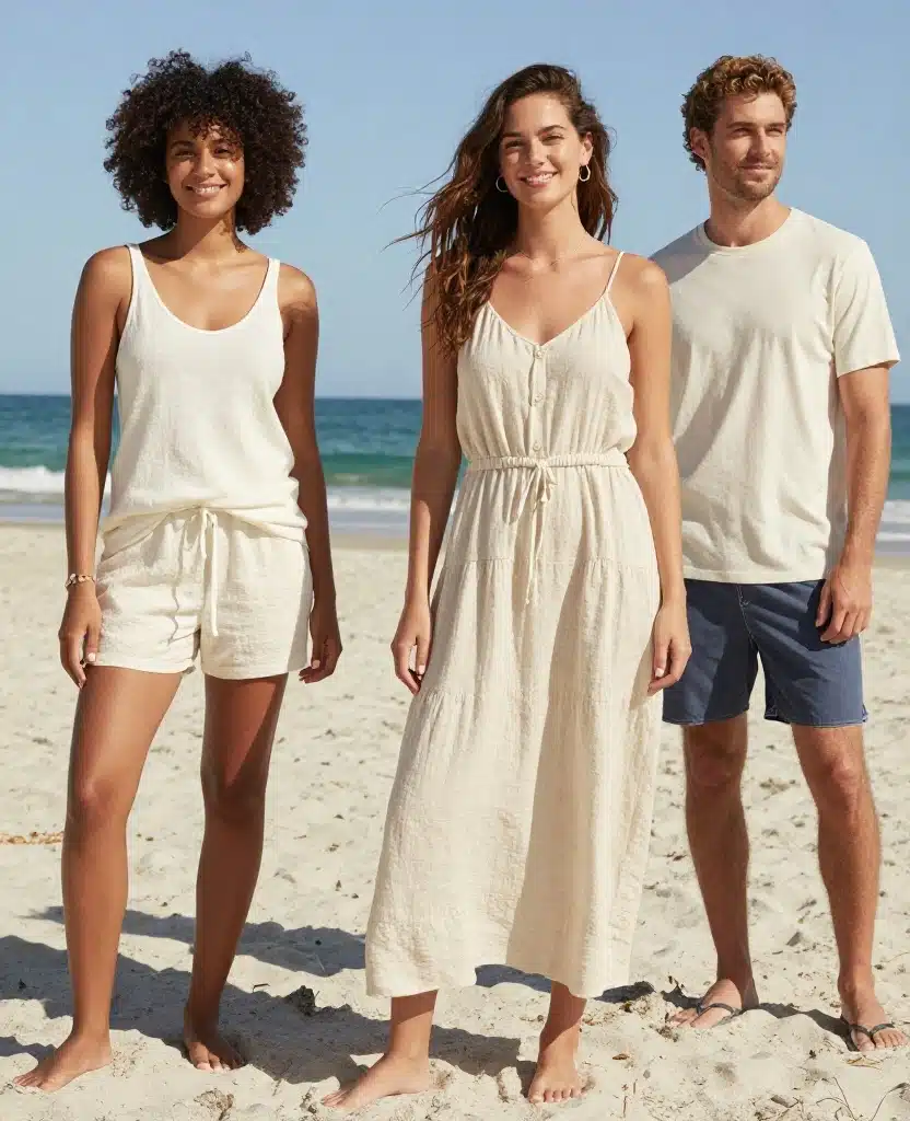 11 Essential Tips for Choosing the Perfect November Beach Attire in Clearwater! 29 What to Wear in Clearwater Beach in November 11 Essential Tips for Choosing the Perfect November Beach Attire in Clearwater! - 5. Opt for Breathable Fabrics 1