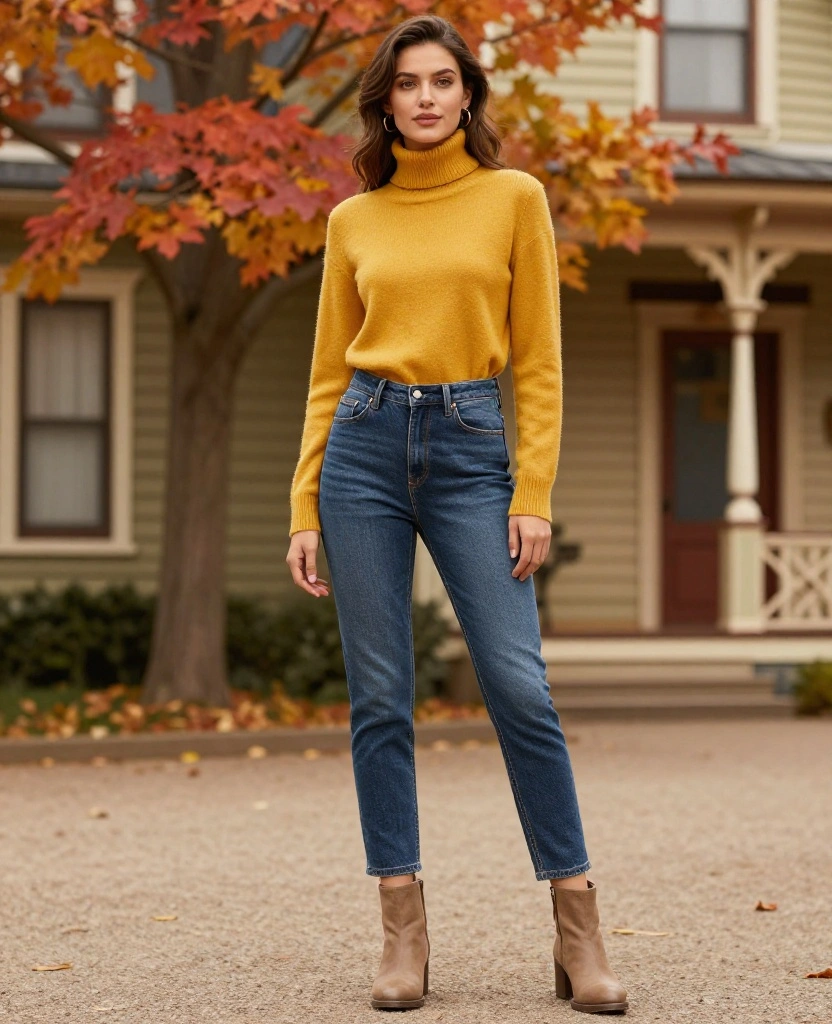 11 Fall Fashion Staples to Rock in Victoria This October (Start Planning Now!) 15 What to Wear in Victoria in October 11 Fall Fashion Staples to Rock in Victoria This October (Start Planning Now!) - 3. Relaxed Turtlenecks 1