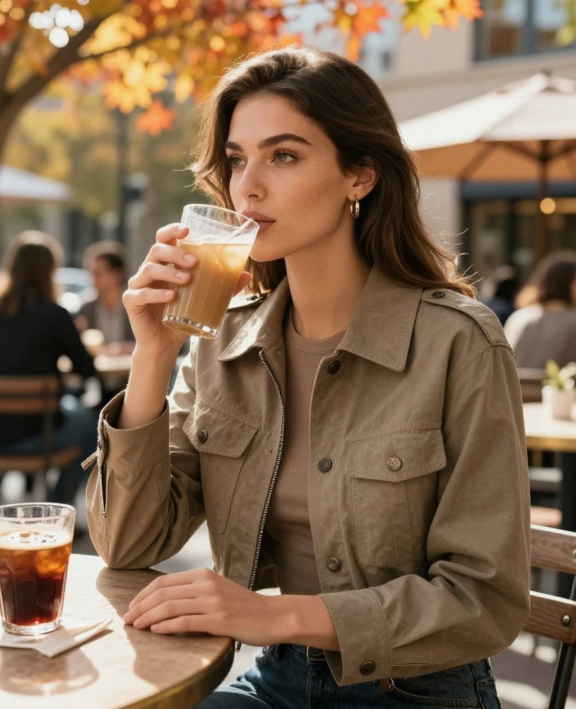 12 Chic Layering Ideas for Dallas in October (Get Ready for #8!) 68 What to Wear in Dallas in October 12 Chic Layering Ideas for Dallas in October (Get Ready for #8!) - 10. Layering with Utility Jackets 1