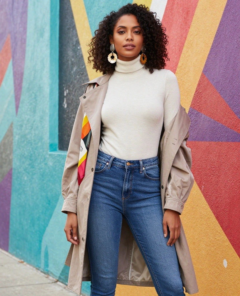 12 Chic Layering Ideas for Dallas in October (Get Ready for #8!) 72 What to Wear in Dallas in October 12 Chic Layering Ideas for Dallas in October (Get Ready for #8!) - 12. Layering Basics with Statement Accessories 1