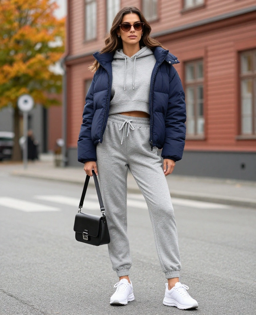 12 Fall Outfits for Bergen That’ll Make You the Best-Dressed Tourist (Tip #8 is a Game Changer!) 43 what to wear in Bergen in October 12 Fall Outfits for Bergen That’ll Make You the Best-Dressed Tourist (Tip #8 is a Game Changer!) - 7. Sporty Chic Vibes 1