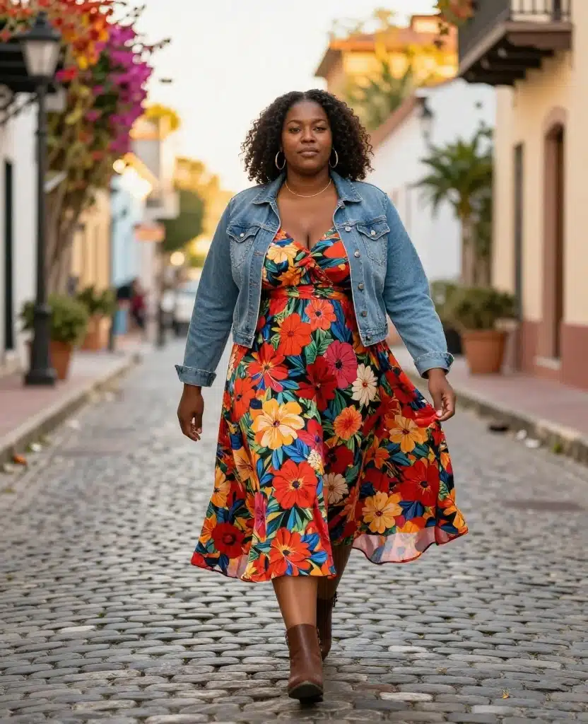 12 Must-Have Clothing Ideas for a Perfect November in St. Augustine! 8 What to Wear in St. Augustine in November 12 Must-Have Clothing Ideas for a Perfect November in St. Augustine! - 2. Flowy Midi Dresses 1