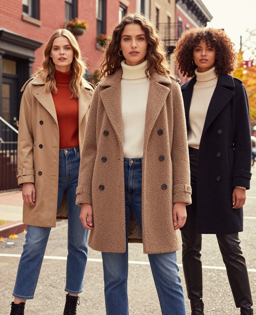 12 Must-Have Philadelphia Outfits for November That Are Both Chic and Cozy! 68 what to wear in Philadelphia in November 12 Must-Have Philadelphia Outfits for November That Are Both Chic and Cozy! - 10. Statement Outerwear with Casual Essentials 1