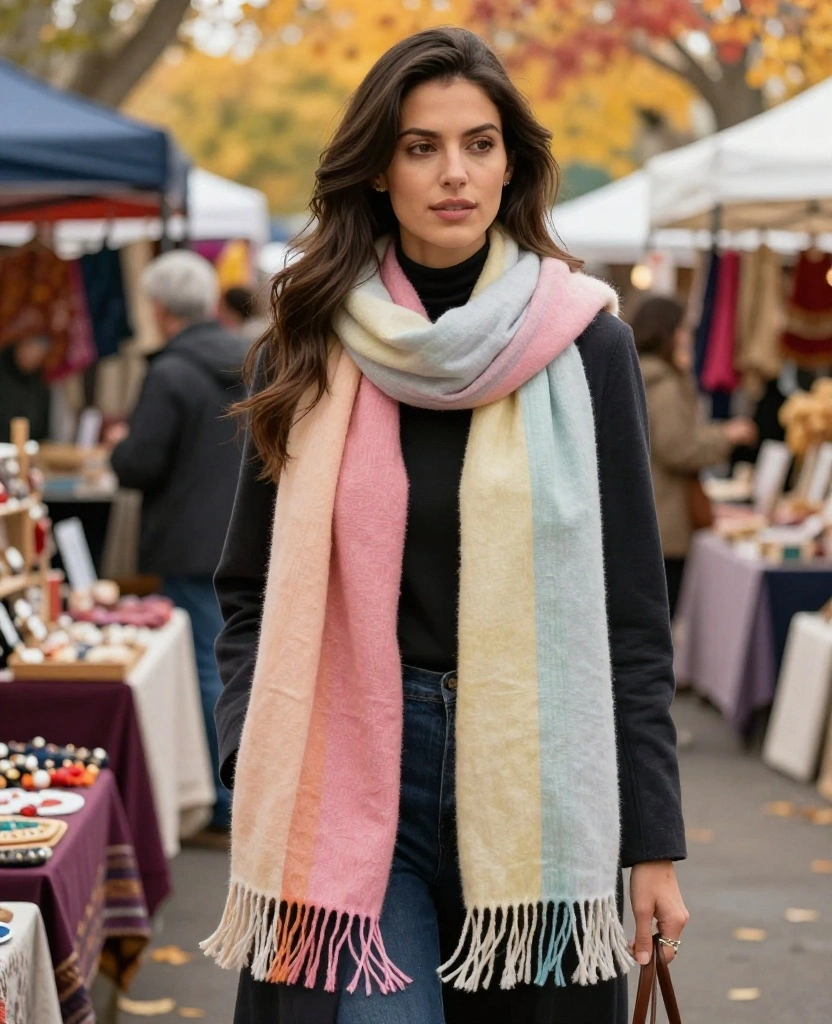 12 Must-Have Pieces for Your California November Wardrobe (You’ll Want #8!) 22 what to wear in California this November 12 Must-Have Pieces for Your California November Wardrobe (You’ll Want #8!) - 4. Lightweight Scarf 1