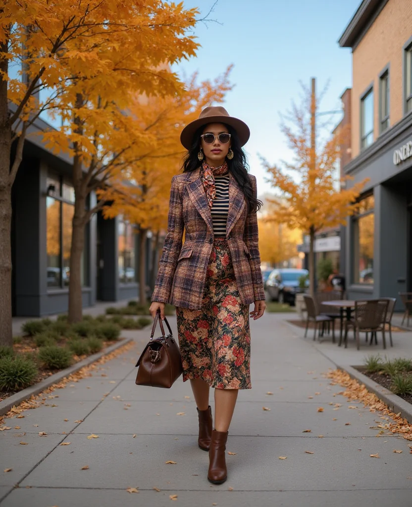 12 October Style Ideas for Calgary That’ll Make You the Envy of Your Friends! 52 what to wear in Calgary in October 12 October Style Ideas for Calgary That’ll Make You the Envy of Your Friends! - 8. Playful Prints 1