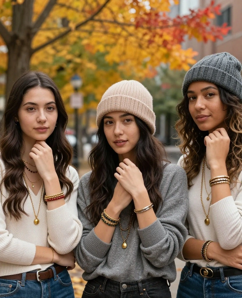 12 October Style Ideas for Calgary That’ll Make You the Envy of Your Friends! 59 what to wear in Calgary in October 12 October Style Ideas for Calgary That’ll Make You the Envy of Your Friends! - 9. Accessorizing with Layers 1