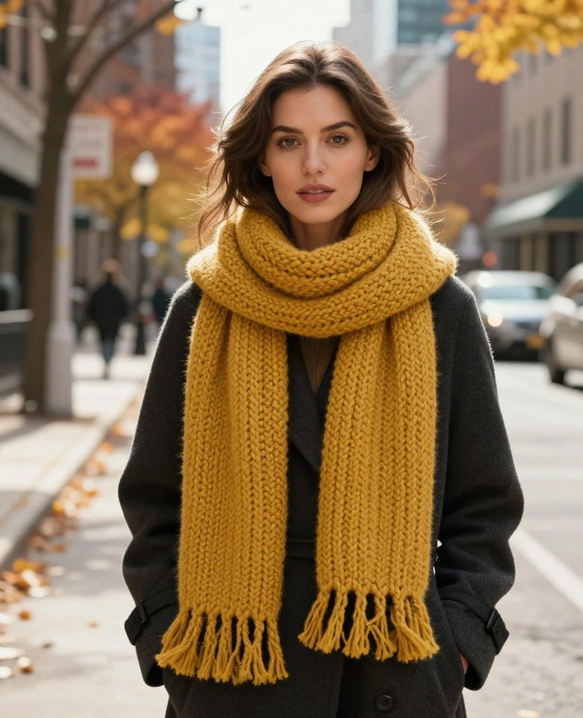 12 Packing Essentials for Chicago in November That Every Fashionista Needs! 15 what to wear in Chicago in November 12 Packing Essentials for Chicago in November That Every Fashionista Needs! - 3. Cozy Scarves 1
