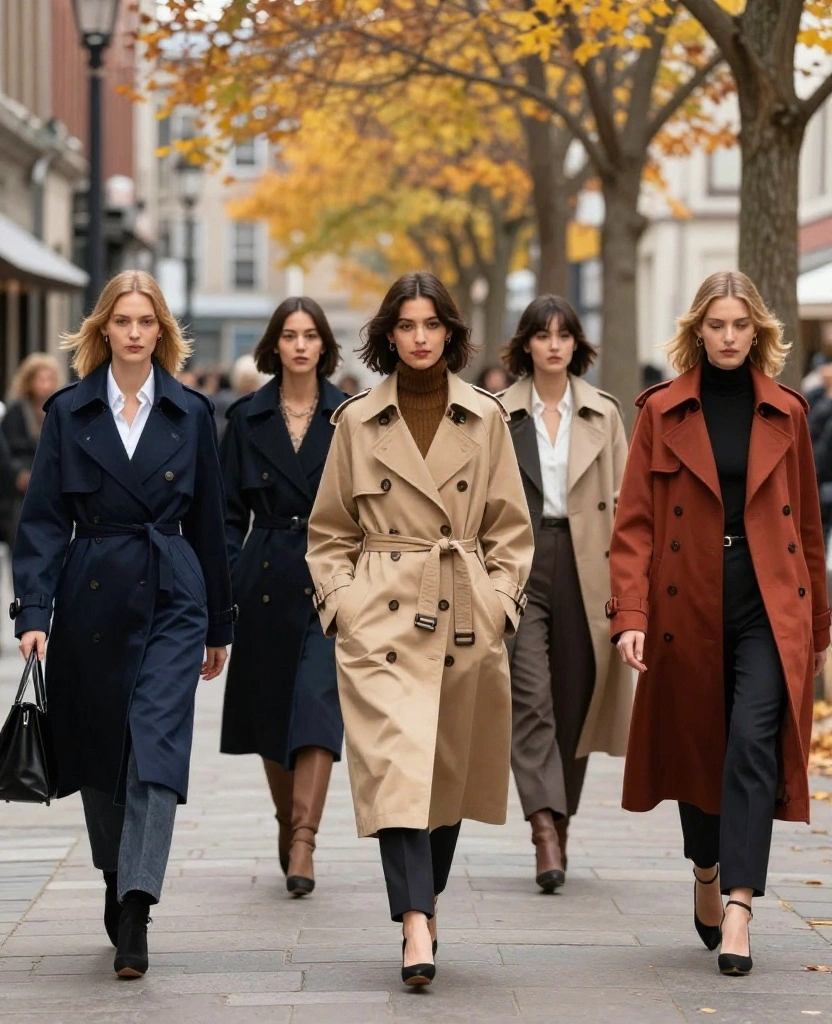 12 Trendy Fall Fashion Picks for Your Montréal October Adventure (You’ll Love #3!) 27 What to Wear in Montréal in October 12 Trendy Fall Fashion Picks for Your Montréal October Adventure (You’ll Love #3!) - 5. Tailored Trench Coats 1