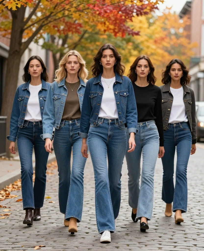 12 Trendy Fall Fashion Picks for Your Montréal October Adventure (You’ll Love #3!) 43 What to Wear in Montréal in October 12 Trendy Fall Fashion Picks for Your Montréal October Adventure (You’ll Love #3!) - 7. Flared Jeans 1