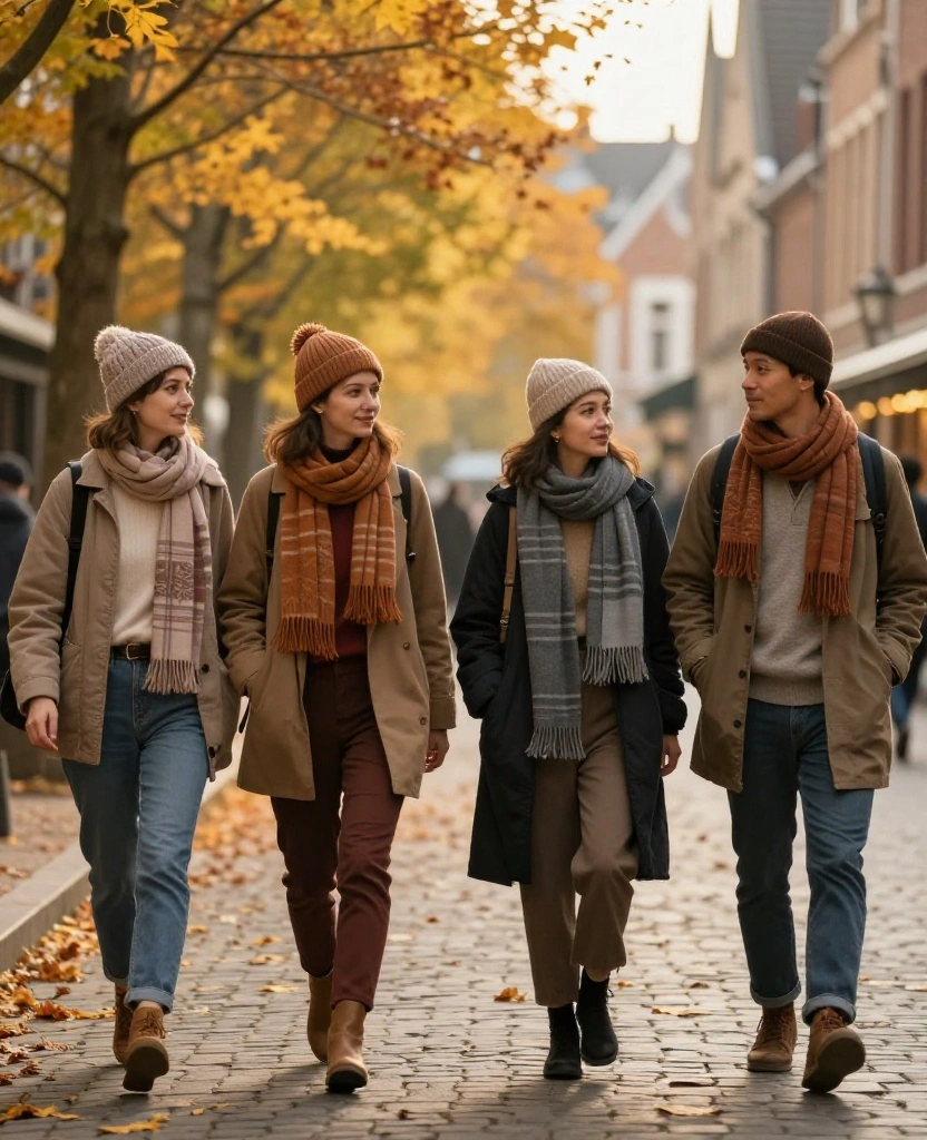 12 Trendy Fall Looks for Your Ghent Adventure This October! 74 what to wear in Ghent in October 12 Trendy Fall Looks for Your Ghent Adventure This October! - 12. Autumnal Accessories to Complete Your Look 1