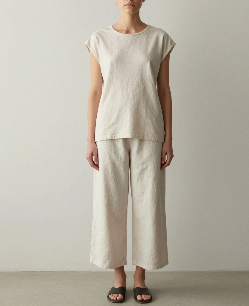 13 Eco-Friendly Outfit Ideas for a Green October in Halifax 80 what to wear in Halifax in October 13 Eco-Friendly Outfit Ideas for a Green October in Halifax - 12. Minimalist Outfits with Sustainable Fabrics 1