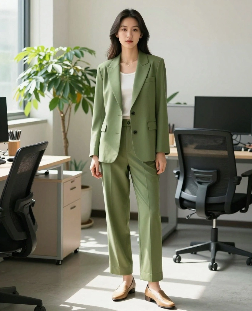 13 Eco-Friendly Outfit Ideas for a Green October in Halifax 45 what to wear in Halifax in October 13 Eco-Friendly Outfit Ideas for a Green October in Halifax - 7. Workwear with a Sustainable Twist 1