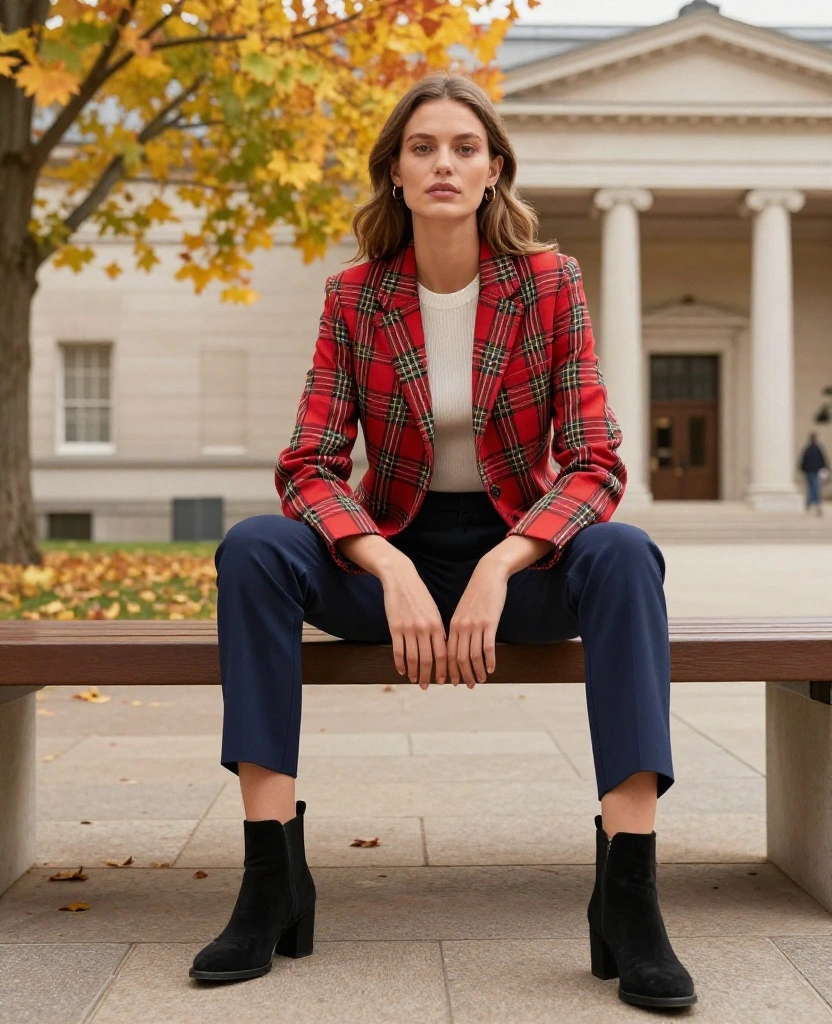 13 Must-Have Travel Outfits for October in Ottawa That Are Too Cute to Miss! 8 What to Wear in Ottawa in October 13 Must-Have Travel Outfits for October in Ottawa That Are Too Cute to Miss! - 2. Chic Layered Elegance 1