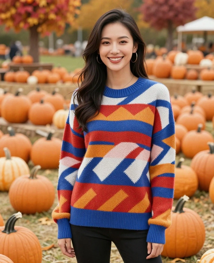 13 Must-Have Travel Outfits for October in Ottawa That Are Too Cute to Miss! 45 What to Wear in Ottawa in October 13 Must-Have Travel Outfits for October in Ottawa That Are Too Cute to Miss! - 7. Statement Sweaters 1