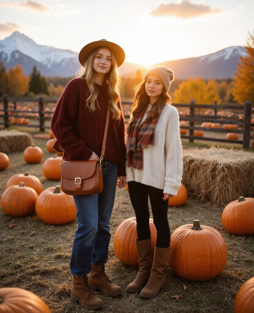 13 Travel Outfits for Anchorage in October That Will Keep You Comfy While Exploring! 52 What to Wear in Anchorage in October 13 Travel Outfits for Anchorage in October That Will Keep You Comfy While Exploring! - 8. Warmth and Comfort: Chunky Knit Sweaters 1