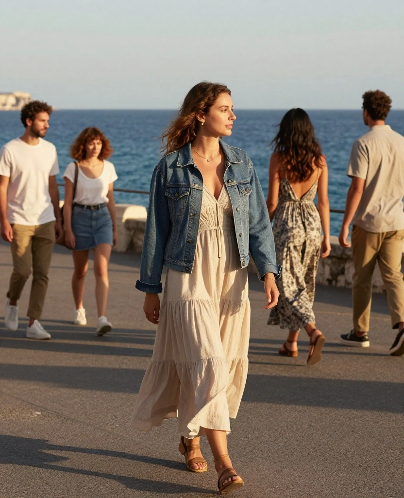 14 Fall Wardrobe Essentials for an Unforgettable Trip to Naples in October! 43 what to wear in Naples in October 14 Fall Wardrobe Essentials for an Unforgettable Trip to Naples in October! - 7. Classic Denim Jacket 1