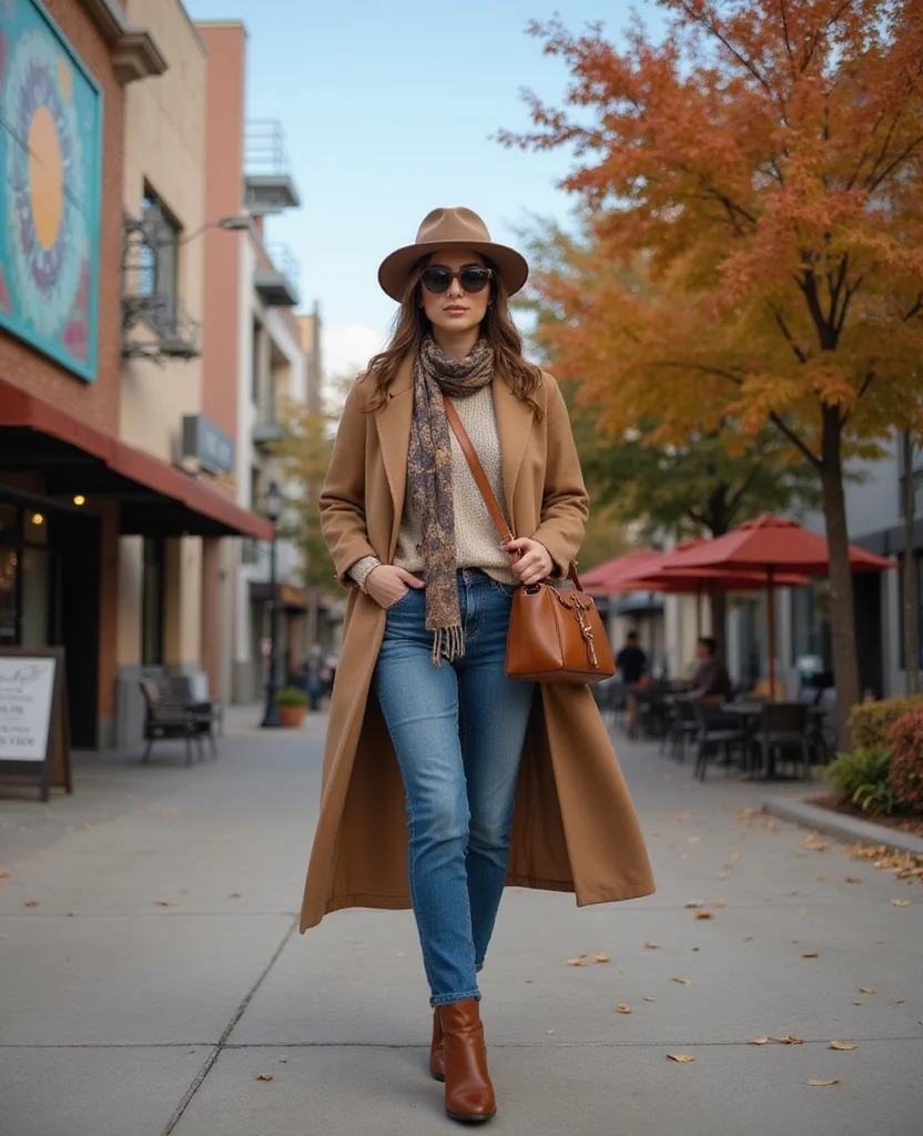 14 Layering Hacks for Houston's October Weather That Will Keep You Stylish! 36 What to Wear in Houston in October 14 Layering Hacks for Houston's October Weather That Will Keep You Stylish! - 6. The Power of Scarves 1