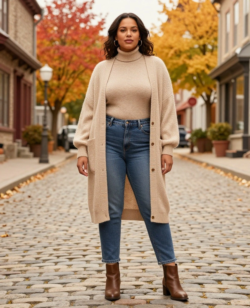 14 Trendy Outfits to Rock in Québec City This October (You’ll Love #6!) 1 What to Wear in Québec City in October 14 Trendy Outfits to Rock in Québec City This October (You’ll Love #6!) - 1. Chic Layered Looks 1
