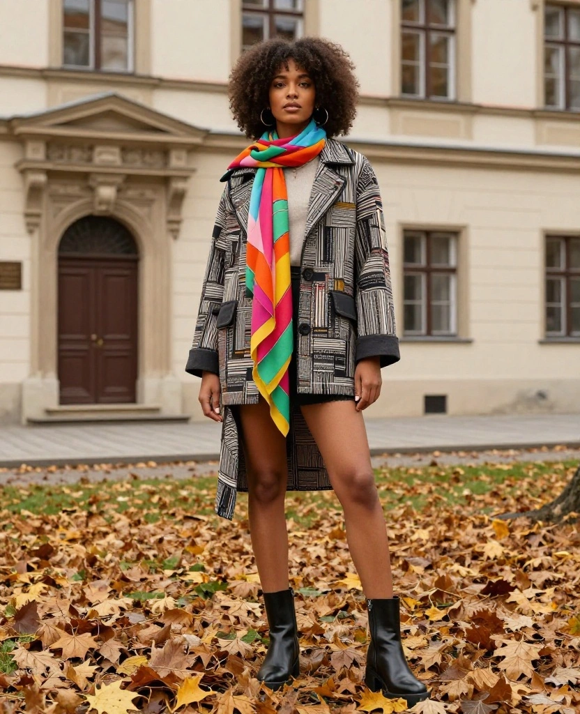 15 Chic Layering Ideas for Your Kraków Trip This October (Don't Miss #9!) 101 what to wear in Kraków in October 15 Chic Layering Ideas for Your Kraków Trip This October (Don't Miss #9!) - 15. Personalized Layering with Statement Pieces 1