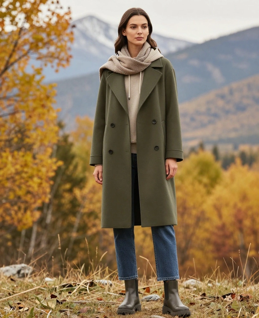 15 Cozy Layering Ideas for a Perfect Jasper October Adventure (Don't Miss #4!) 52 What to Wear in Jasper in October 15 Cozy Layering Ideas for a Perfect Jasper October Adventure (Don't Miss #4!) - 8. Layered Hoodies with Long Coats 1