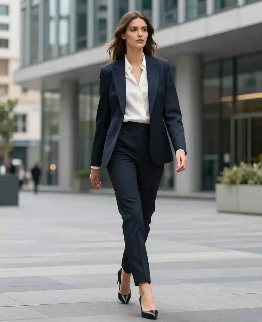 15 Essential Outfit Ideas for Enjoying Naples in November (Don’t Miss #9!) 85 What to Wear in Naples in November 15 Essential Outfit Ideas for Enjoying Naples in November (Don’t Miss #9!) - 13. Sophisticated Business Casual 1