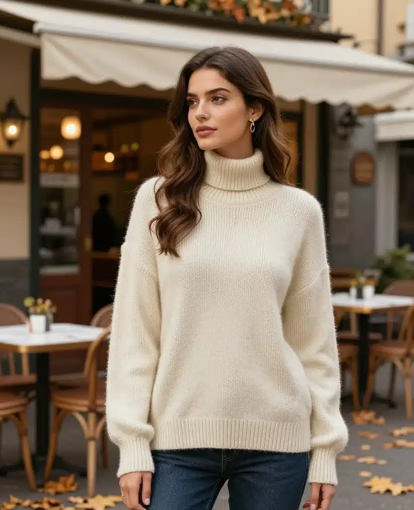 15 Essential Outfit Ideas for Enjoying Naples in November (Don’t Miss #9!) 22 What to Wear in Naples in November 15 Essential Outfit Ideas for Enjoying Naples in November (Don’t Miss #9!) - 4. Cozy Knitted Sets 1