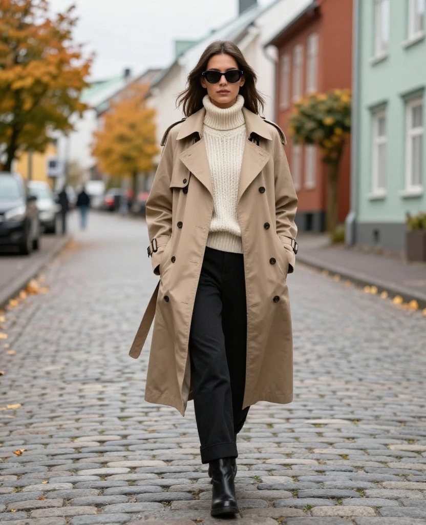 15 Fall Fashion Essentials for Reykjavík in October (Get Ready for Cozy Vibes!) 15 what to wear in Reykjavík in October 15 Fall Fashion Essentials for Reykjavík in October (Get Ready for Cozy Vibes!) - 3. Layered Outerwear 1