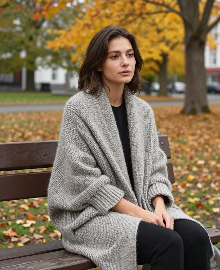 15 Fall Fashion Essentials for Reykjavík in October (Get Ready for Cozy Vibes!) 48 what to wear in Reykjavík in October 15 Fall Fashion Essentials for Reykjavík in October (Get Ready for Cozy Vibes!) - 8. Textured Cardigans 1
