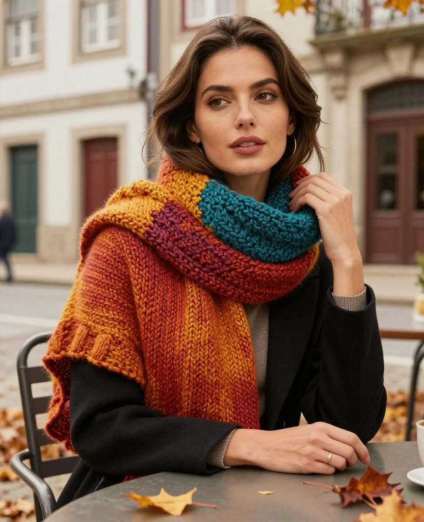 15 Fall Fashion Must-Haves for Porto That You'll Absolutely Love! 22 what to wear in Porto in October 15 Fall Fashion Must-Haves for Porto That You'll Absolutely Love! - 4. Chunky Scarves 1