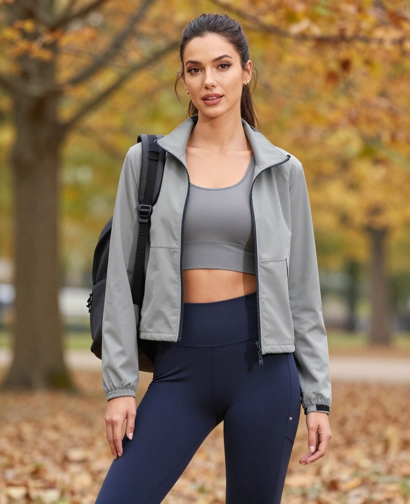 15 Must-Have Autumn Looks for Frankfurt That Are Perfect for Layering! 89 what to wear in Frankfurt in October 15 Must-Have Autumn Looks for Frankfurt That Are Perfect for Layering! - 13. Elevated Athleisure: Stylish Activewear 1