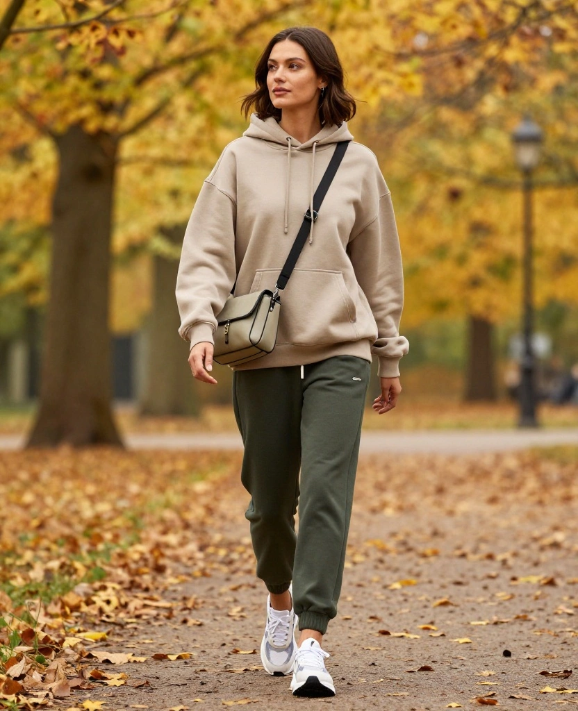 15 Must-Have Outfits for Your Cologne October Adventure (You Won't Want to Miss #7!) 22 what to wear in Cologne in October 15 Must-Have Outfits for Your Cologne October Adventure (You Won't Want to Miss #7!) - 4. Sporty Athleisure Look 1