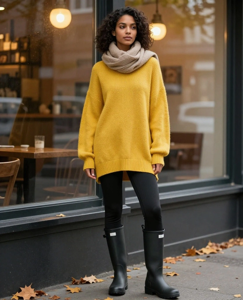 15 Seattle November Outfits That Are Stylish, Warm, and Totally Rain-Ready! 1 what to wear in Seattle in November 15 Seattle November Outfits That Are Stylish, Warm, and Totally Rain-Ready! - 1. Cozy Chic with Oversized Sweaters 1