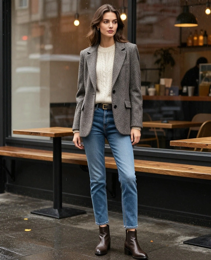 15 Seattle November Outfits That Are Stylish, Warm, and Totally Rain-Ready! 95 what to wear in Seattle in November 15 Seattle November Outfits That Are Stylish, Warm, and Totally Rain-Ready! - 14. Smart Casual with Blazers 1
