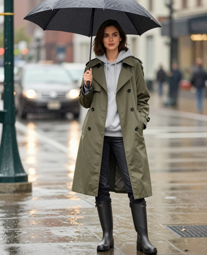 15 Seattle November Outfits That Are Stylish, Warm, and Totally Rain-Ready! 8 what to wear in Seattle in November 15 Seattle November Outfits That Are Stylish, Warm, and Totally Rain-Ready! - 2. Layered Looks with Trench Coats 1