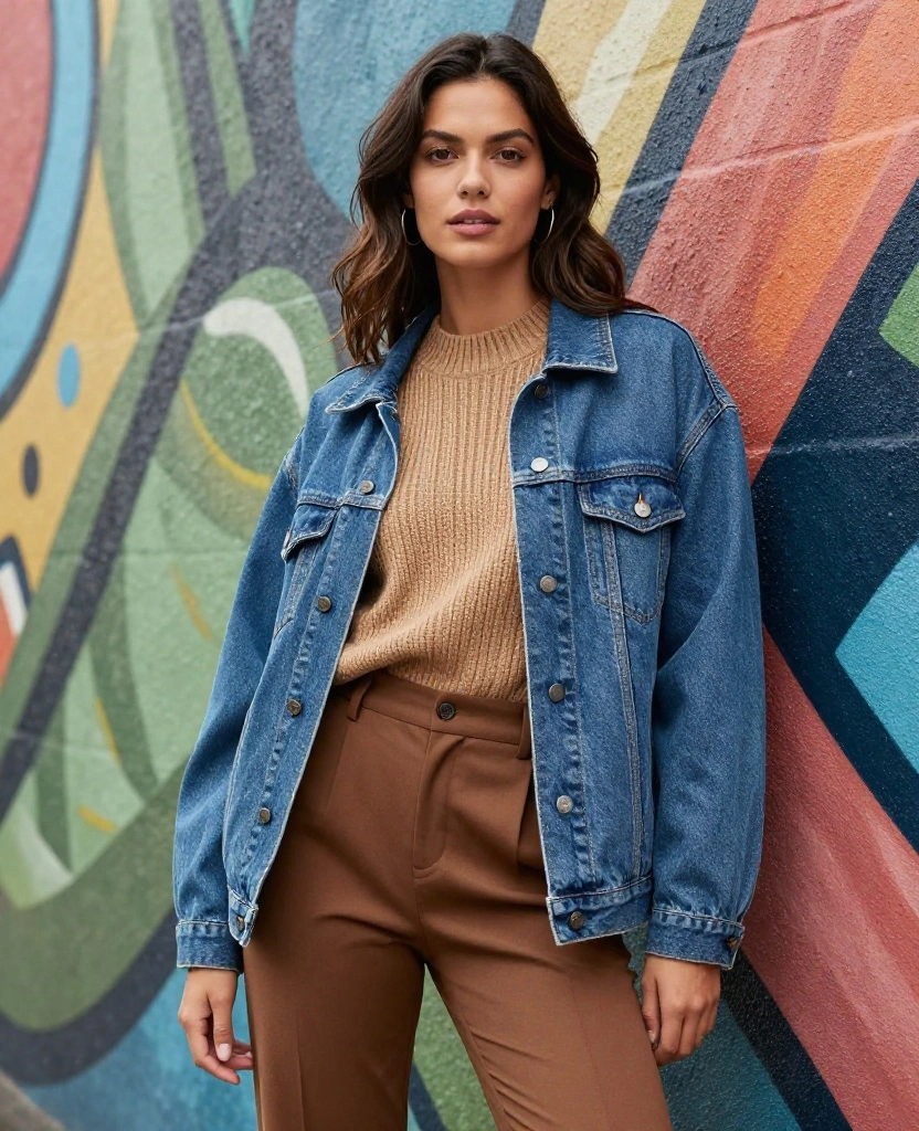 15 Seattle November Outfits That Are Stylish, Warm, and Totally Rain-Ready! 43 what to wear in Seattle in November 15 Seattle November Outfits That Are Stylish, Warm, and Totally Rain-Ready! - 7. The Classic Denim Jacket 1