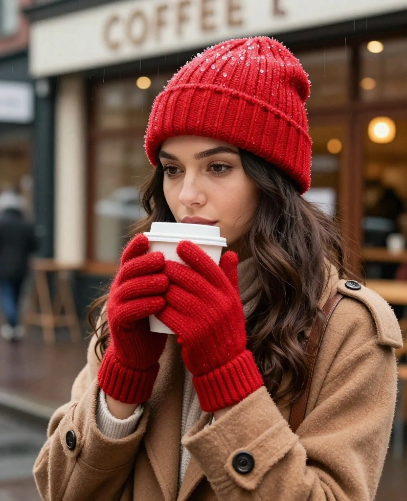15 Seattle November Outfits That Are Stylish, Warm, and Totally Rain-Ready! 52 what to wear in Seattle in November 15 Seattle November Outfits That Are Stylish, Warm, and Totally Rain-Ready! - 8. Snug Beanies and Gloves Combination 1