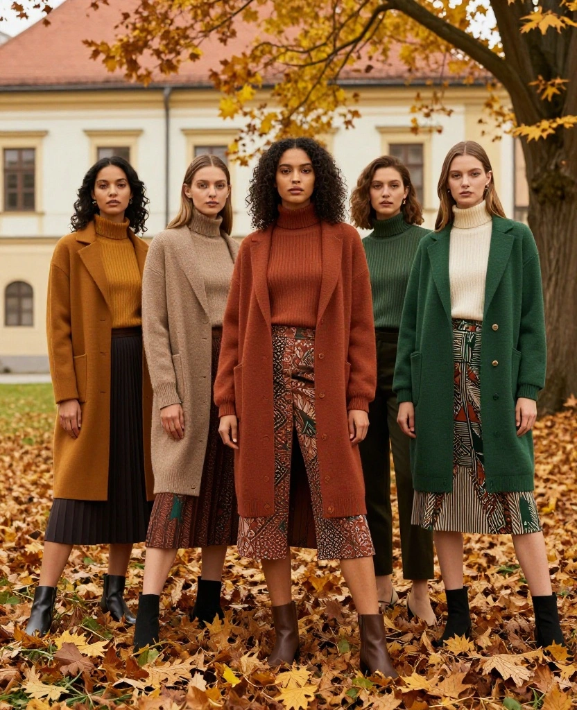 15 Stylish Tips for Dressing in Ljubljana This October (You’ll Love #11!) 15 what to wear in Ljubljana in October 15 Stylish Tips for Dressing in Ljubljana This October (You’ll Love #11!) - 3. Choose Warm, Earthy Tones 1