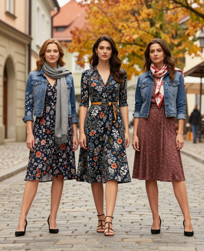 15 Stylish Tips for Dressing in Ljubljana This October (You’ll Love #11!) 43 what to wear in Ljubljana in October 15 Stylish Tips for Dressing in Ljubljana This October (You’ll Love #11!) - 7. Opt for Versatile Dresses 1