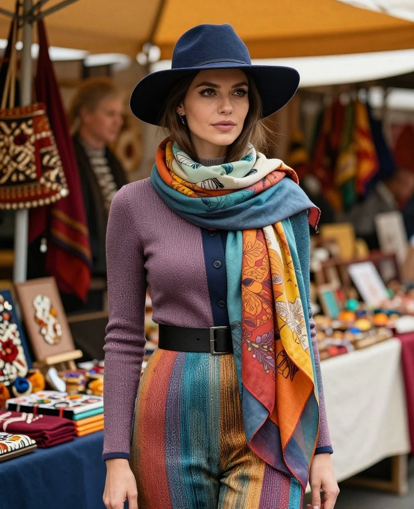 15 Travel Outfit Ideas for Warsaw in October That'll Keep You Cozy and Chic! 102 what to wear in Warsaw in October 15 Travel Outfit Ideas for Warsaw in October That'll Keep You Cozy and Chic! - 15. Dynamic Layering with Accessories 1