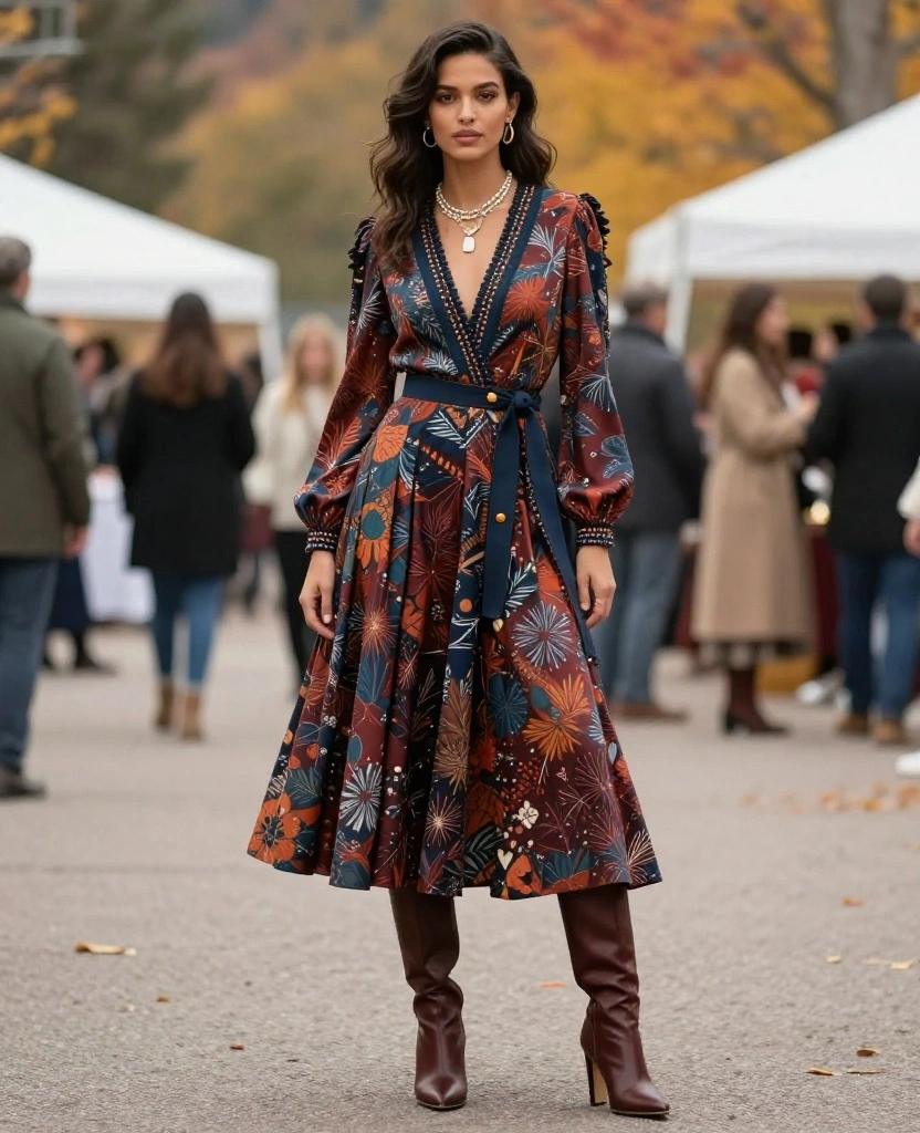 15 Trending Outfits for Your Aspen Adventure in October (You Won't Believe #7!) 103 What to Wear in Aspen in October 15 Trending Outfits for Your Aspen Adventure in October (You Won't Believe #7!) - 15. Festive Outfits for Fall Events 1