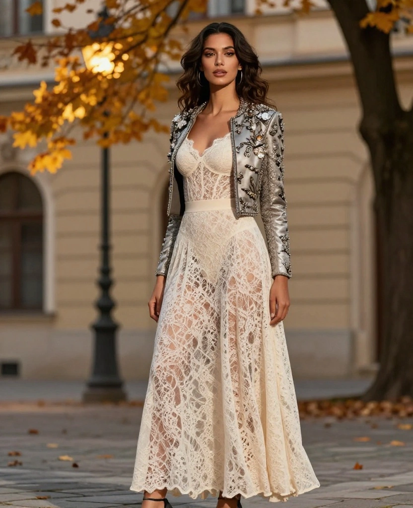 15 Trendy Fall Outfits for Your Bratislava Trip in October (Surprise #3 Will Wow You!) 101 what to wear in Bratislava in October 15 Trendy Fall Outfits for Your Bratislava Trip in October (Surprise #3 Will Wow You!) - 15. Layered Textures for Evening 1